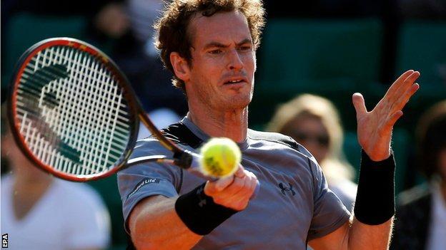 Andy Murray reaches third French Open semi-final