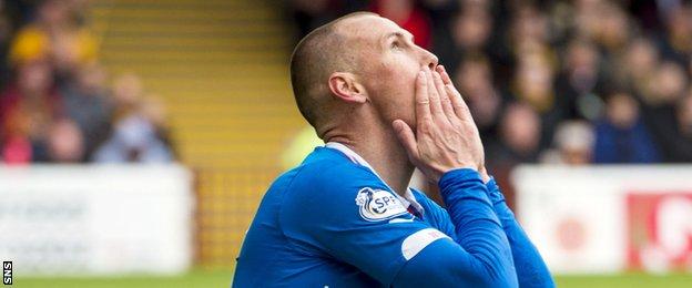 Rangers failed to win promotion to the Scottish Premiership when they lost to Motherwell in the play-offs