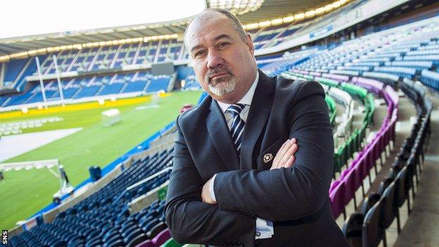 Scottish Rugby's chief executive Mark Dodson