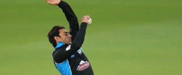 Worcestershire and Pakistan spinner Saeed Ajmal