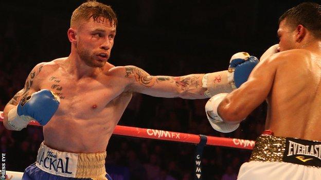 Carl Frampton will defend his IBF World title against Mexican Alejandro Gonzalez Junior on 18 July