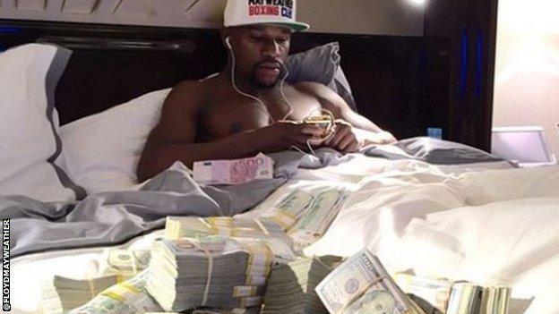 Floyd Mayweather twitter picture