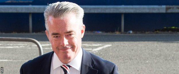 Rangers director Paul Murray