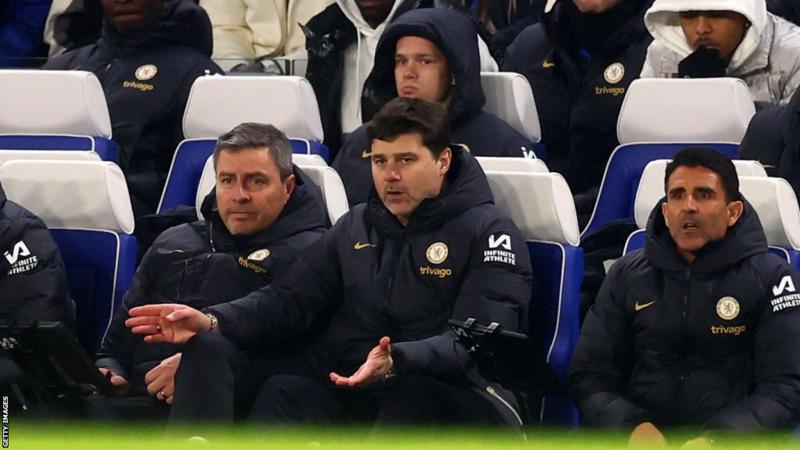 Chelsea manager Mauricio Pochettino says his team should be in fourth position according to all the data