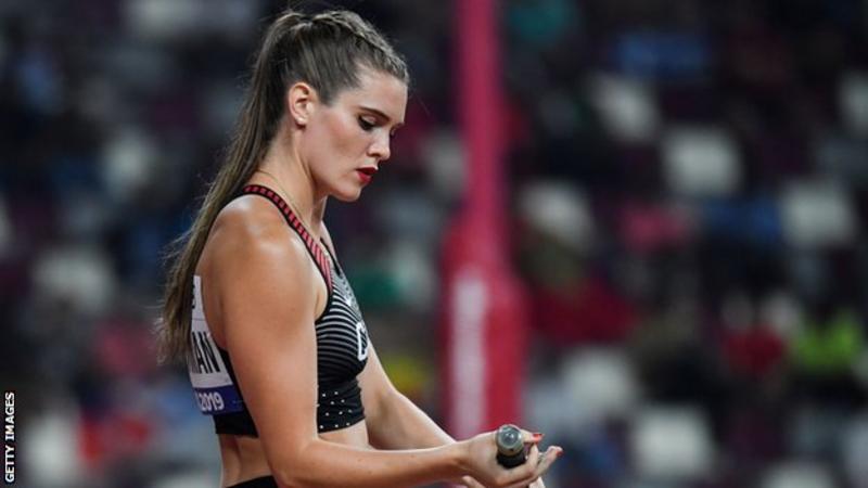 Alysha Newman: Pole vaulter says she does not condone domestic abuse after dropping charges ...