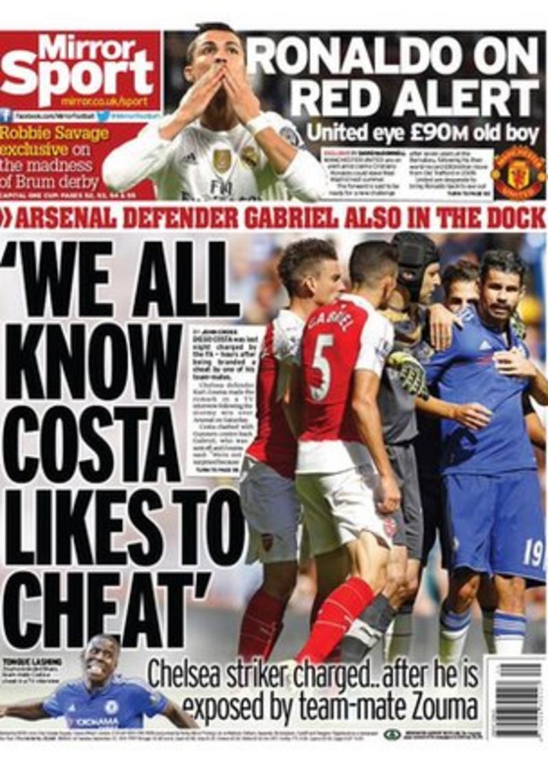 Tuesday's gossip column: Ronaldo, Coutinho, Benteke
