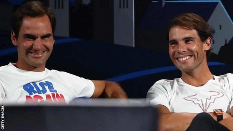 Roger Federer's final match paired up with Rafael Nadal in the Laver Cup doubles.