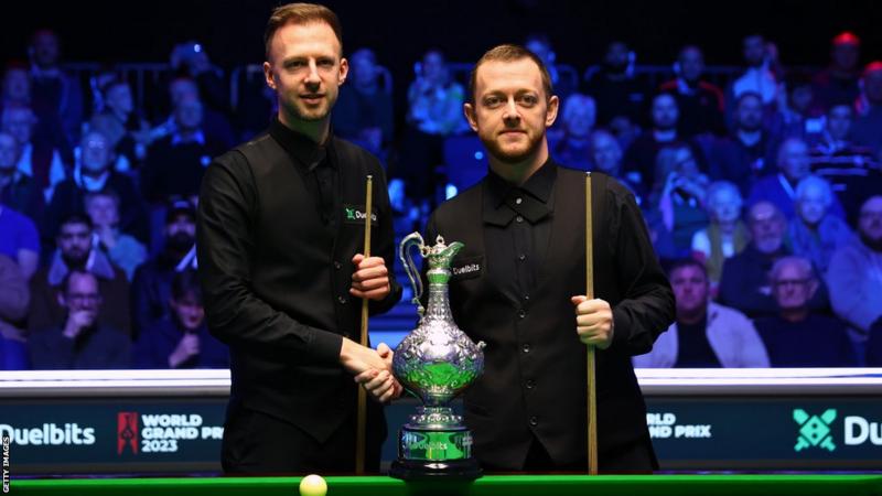 Mark Allen has finally conquered the World Grand Prix title.