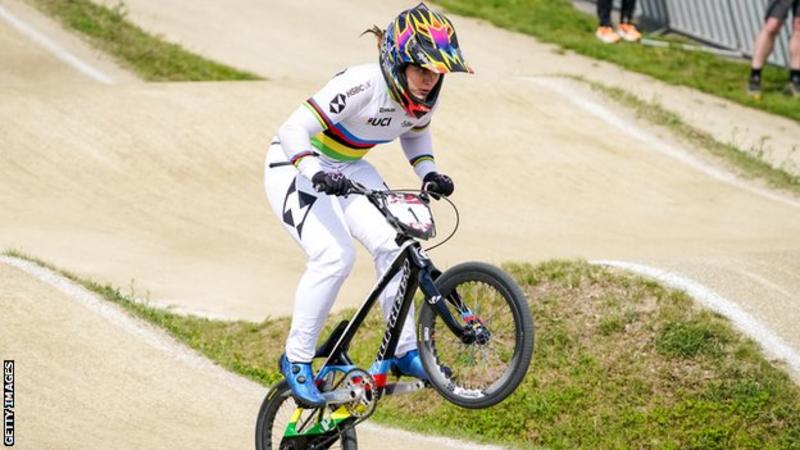 BMX World Cup: Olympic champion Beth Shriever finishes third overall ...