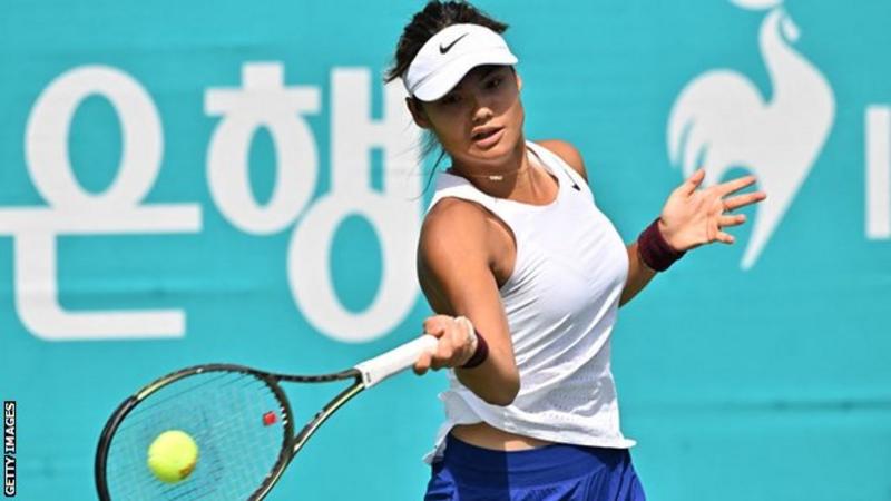 Emma Raducanu sealed her spot in the second round of Korea Open 2022.