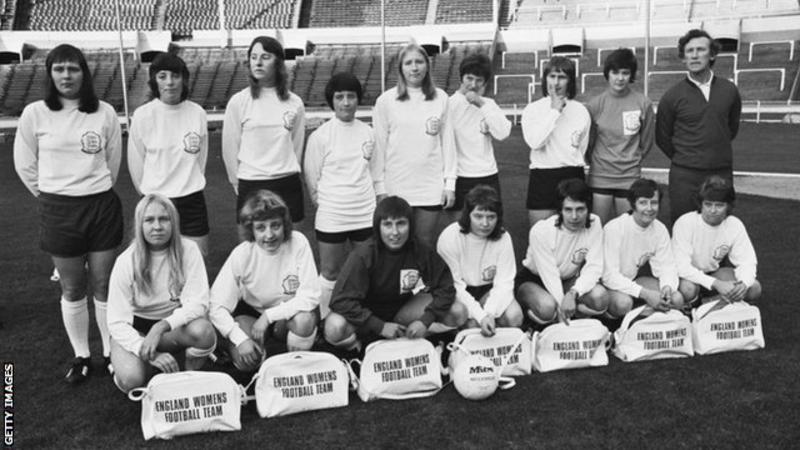 It's 50th anniversary for England's women's football senior team.