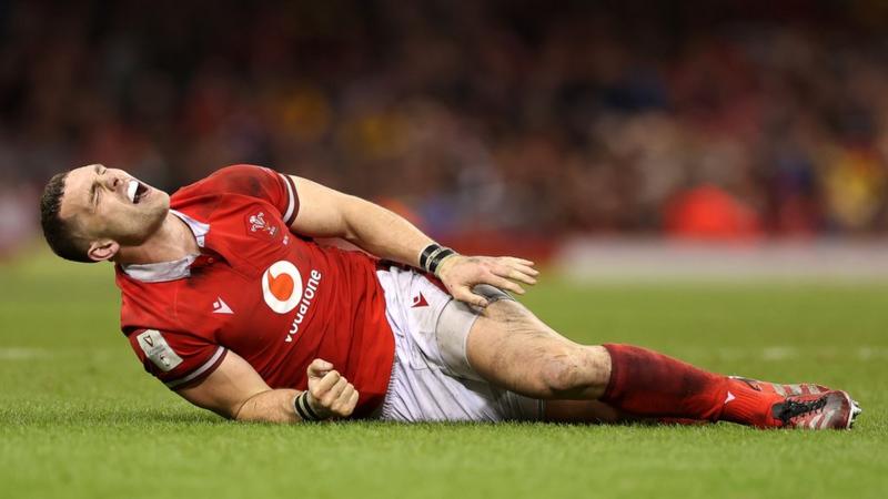 Wales Center George North Suffers Achilles Tendon Rupture in Last Test Match.