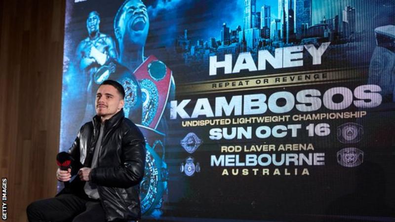 Lightweight champion Devin Haney will clash with George Kambosos on 16th October, 2022 in Melbourne.