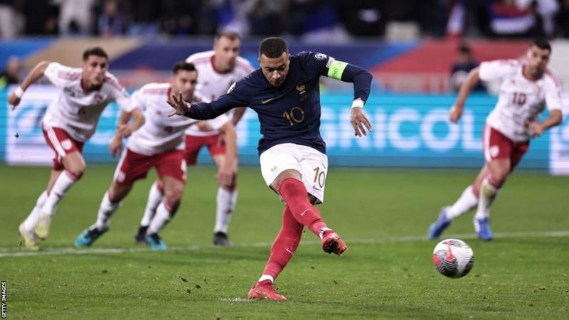 France scored seven goals in each half as they secured their largest victory by thrashing Gibraltar 14-0 in the Euro 2024 qualifiers