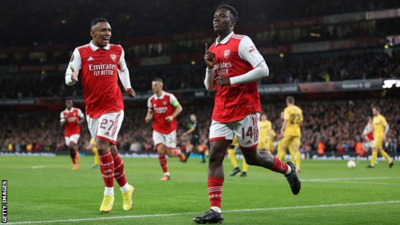 Arsenal edged out Bodo/Glimt by 3-0 goals in the Europa League.