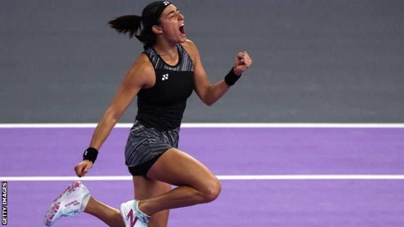 Caroline Garcia sealed her spot in the finals of WTA Tour Finals.