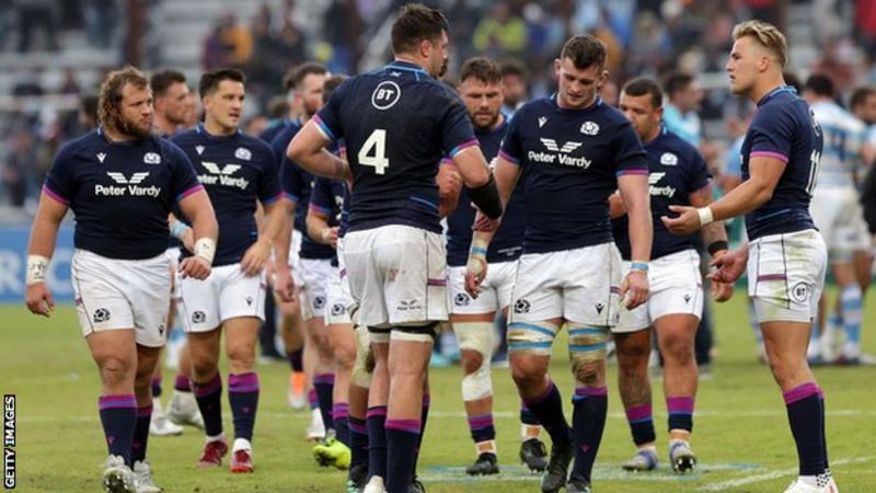 Scotland's Hamish Watson back on the field to achieve his 50th Cap.