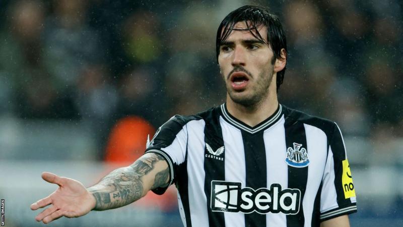 Eddie Howe's Optimism for Sandro Tonali: Hoping to Avoid Further Consequences at Newcastle.