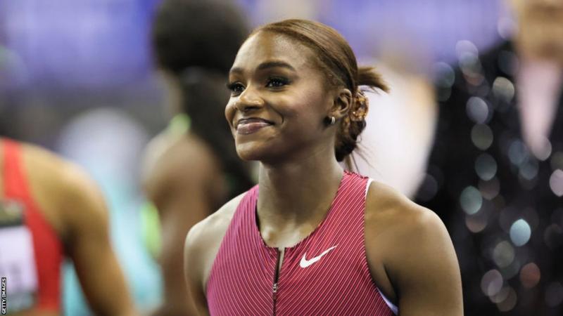 British sprinter Dina Asher-Smith is completely prepared to race at the London Stadium in July.