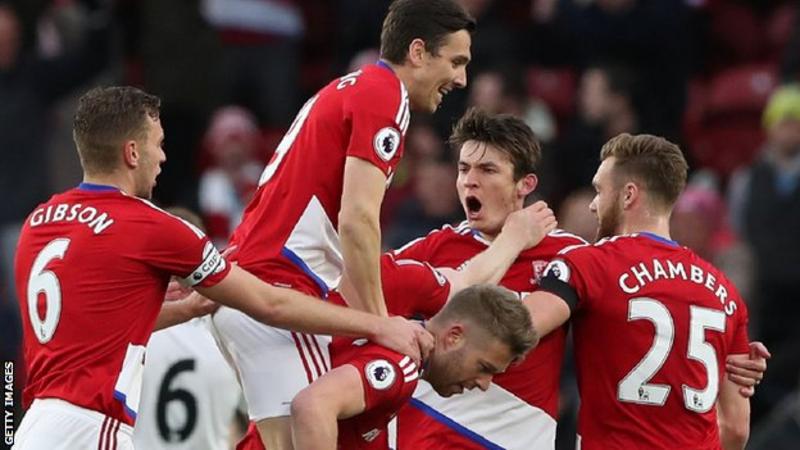 Middlesbrough 1-0 Sunderland - BBC Sport