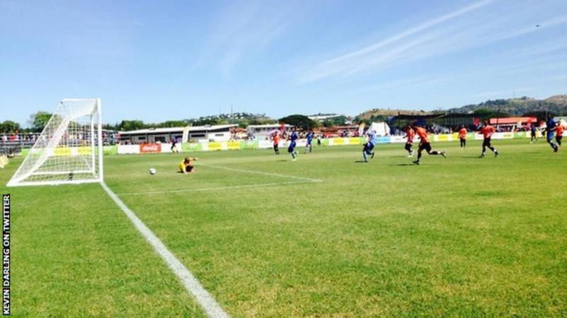 Micronesia concede 114 goals in three matches at Pacific Games - BBC Sport