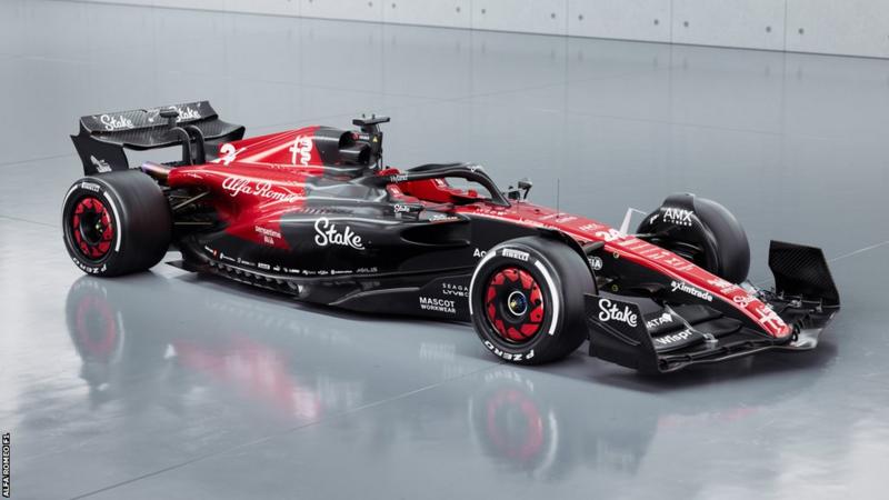 Alfa Romeo, the first team to reveal the 2023 Formula 1 car design.