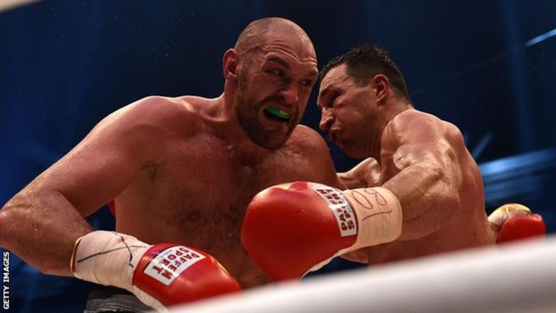 Fury has not fought since beating Wladimir Klitschko