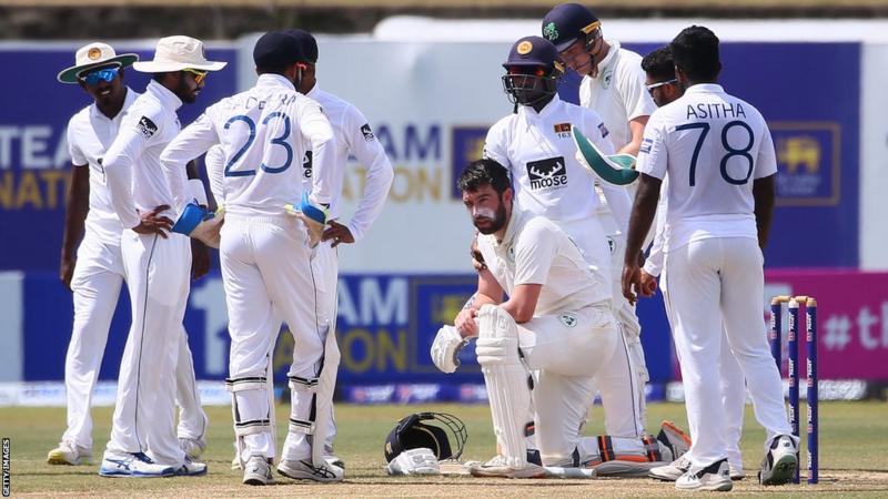 Sri Lanka grabbed the second Test by an innings and 10 runs against Ireland.