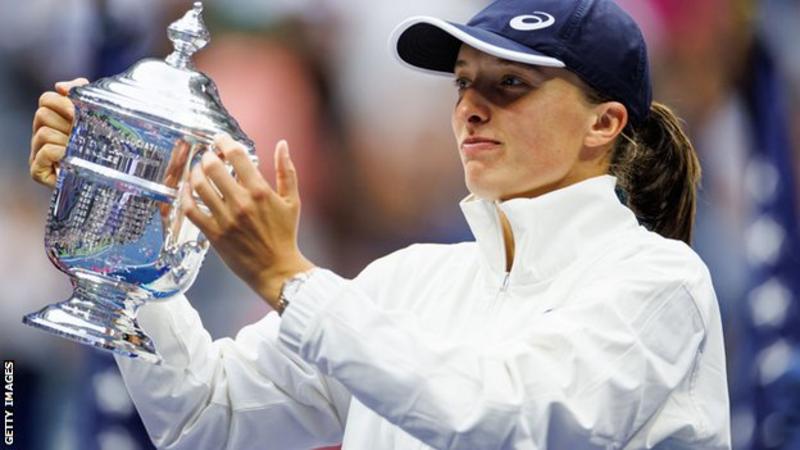 Iga Swiatek clinched her first title on the US Open.