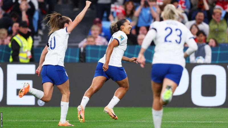 L'Inghilterra batte la Danimarca al mondiale di calcio femminile
