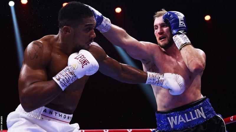 Anthony Joshua beats Otto Wallin in Saudi but Deontay Wilder suffers shock loss to Joseph Parker