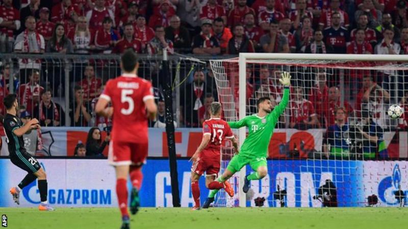 Bayern Munich 1-2 Real Madrid - BBC Sport