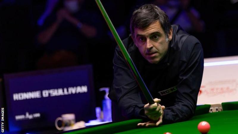 Ronnie O'Sullivan sailed into the semi-final stage of Champion of Champions.