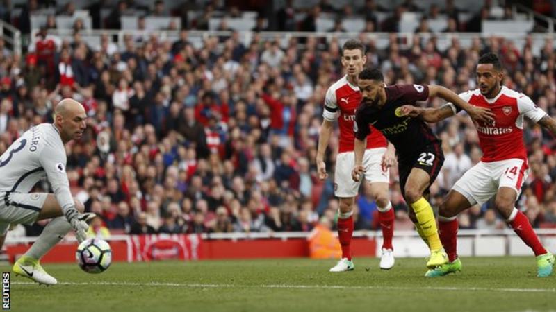 Arsenal 2-2 Manchester City - BBC Sport