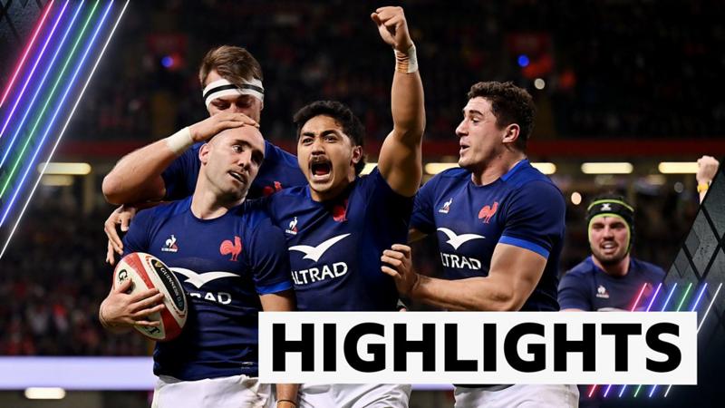 Wales 24-45 France highlights