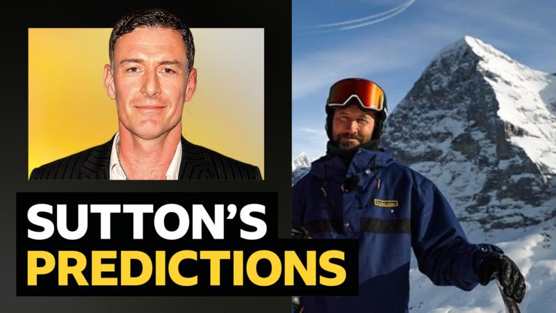 Sutton's Predictions v Ski Sunday presenter Ed Leigh