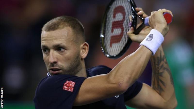 Dan Evans victory gave Great Britain 1-0 lead against Netherlands at Davis Cup Finals tie.