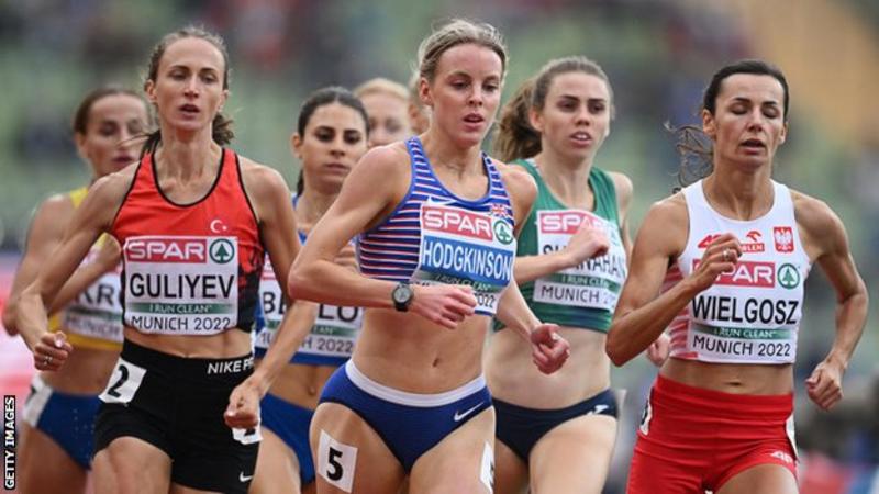 Keely Hodgkinson progressed into the 800m finals at the European Championships Munich 2022.