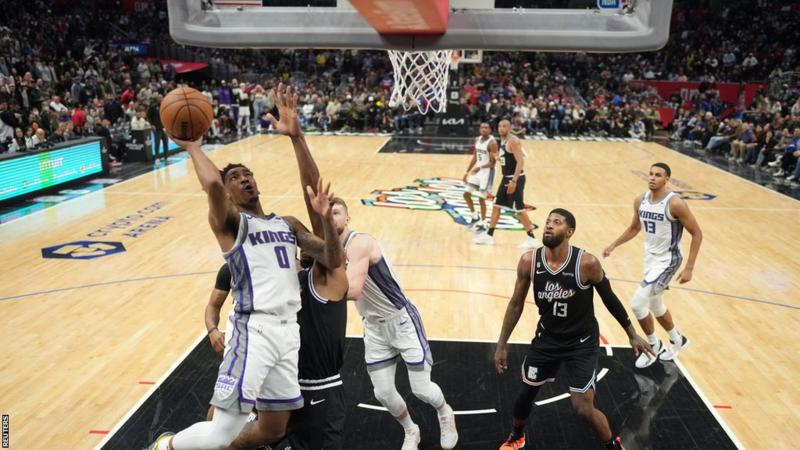 Sacramento Kings claimed a sensational 176-175 victory over LA Clippers in the second-highest scoring game in NBA history.