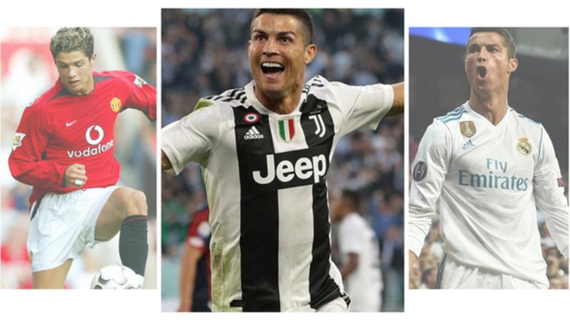 Cristiano Ronaldo: Juventus forward scores on 1,000th senior appearance