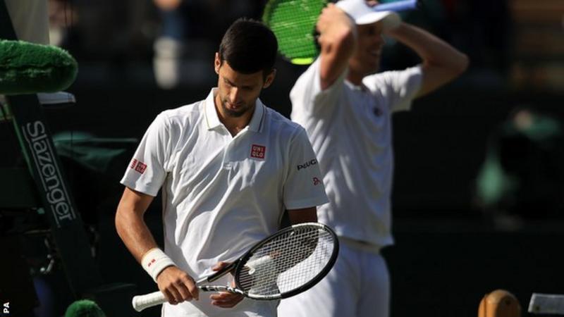 Wimbledon: Novak Djokovic Admits Not Being 100% During Defeat - BBC Sport