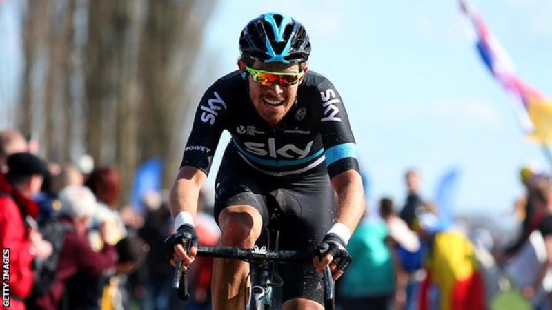 Luke Rowe: Tour of Britain on Team Sky rider's 'radar' - BBC Sport