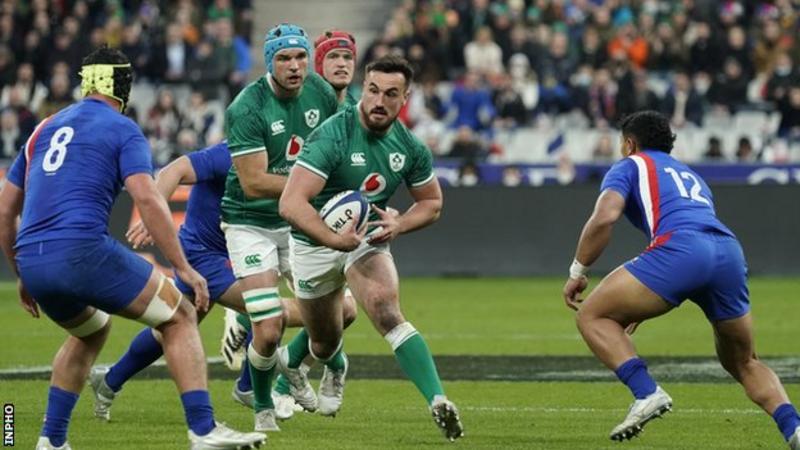 Ireland hooker, Ronan Kelleher have been ruled out for up to eight weeks with a hamstring injury.