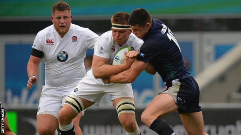 Outdoor blow french rugby penis