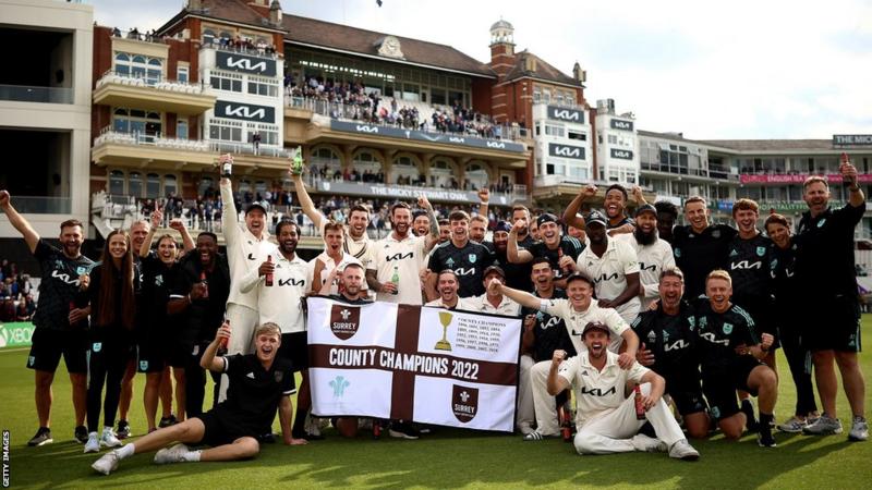 County champions Surrey will face Lancashire at the start of 2023 season at Emirates Old Trafford.