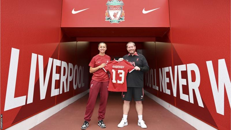 Liverpool sign Mia Enderby, 18, from Sheffield United