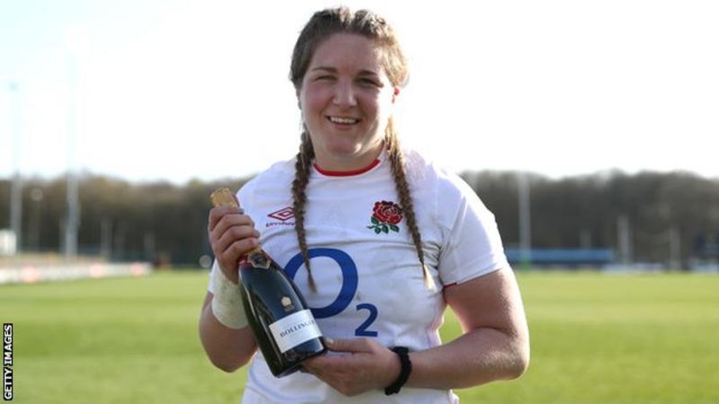 Women's Six Nations: England's Poppy Cleall wins Player of the ...