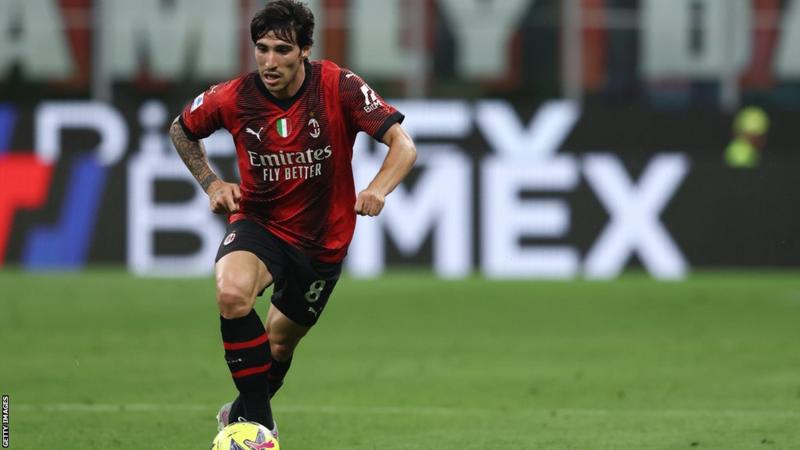 Sandro Tonali announced to depart AC Milan to join Newcastle United in the upcoming season.