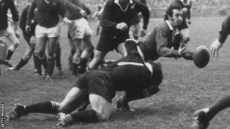 Photo Vintage 1972 - Gareth Edwards - Légende Du Rugby Gallois