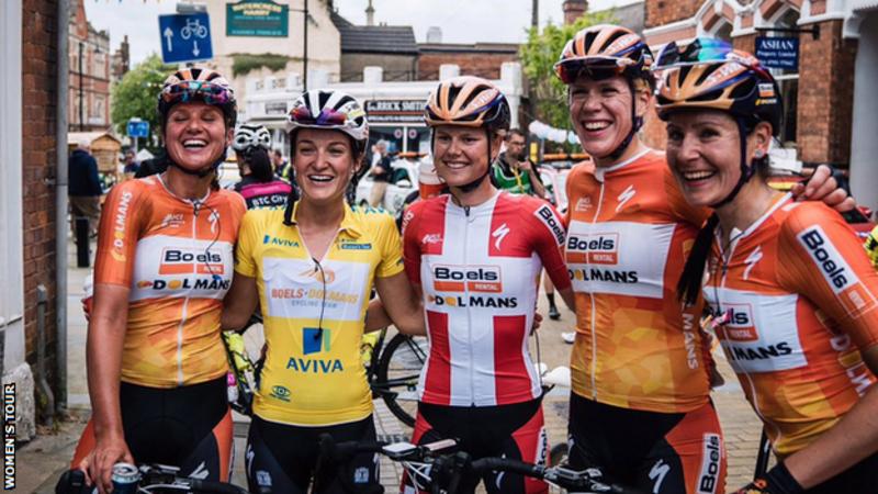 Womens Tour Lizzie Armitstead Wins Race For First Time Bbc Sport